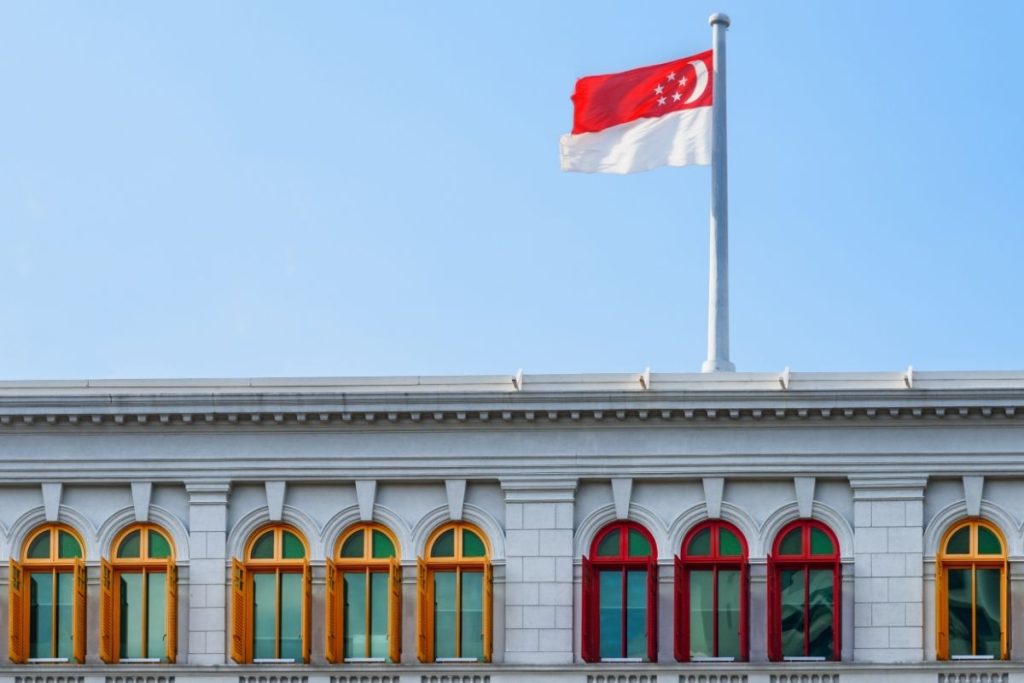 drapeau de singapour 1