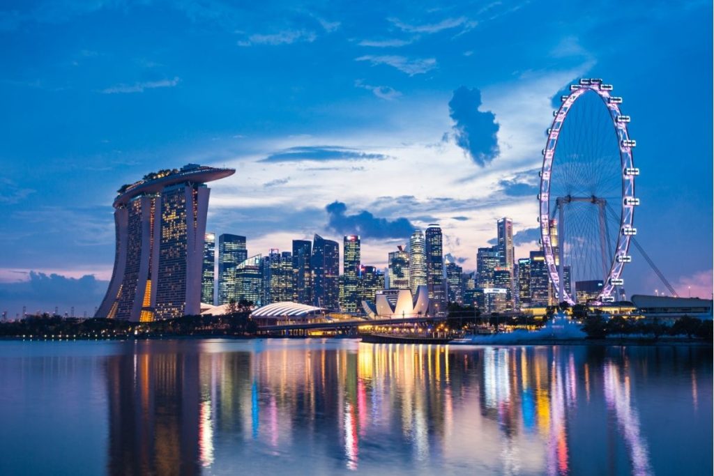 singapore flyer a singapour