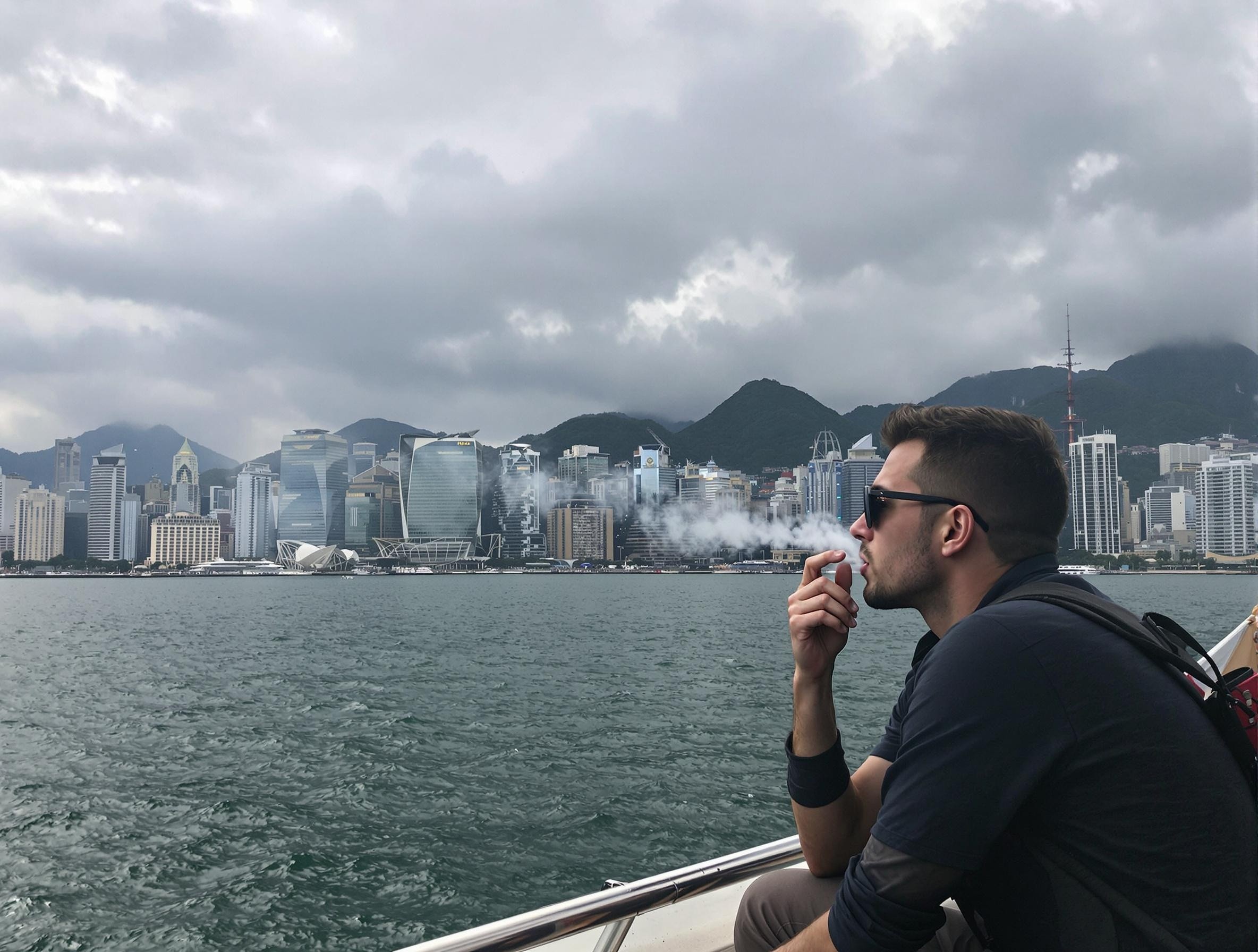 voyageur fumeur singapour